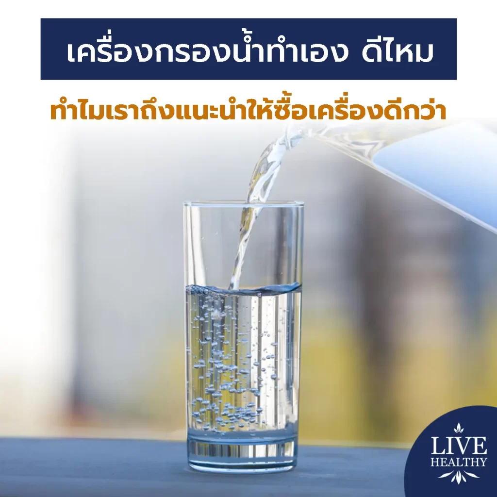 เครื่องกรองน้ำทำเอง