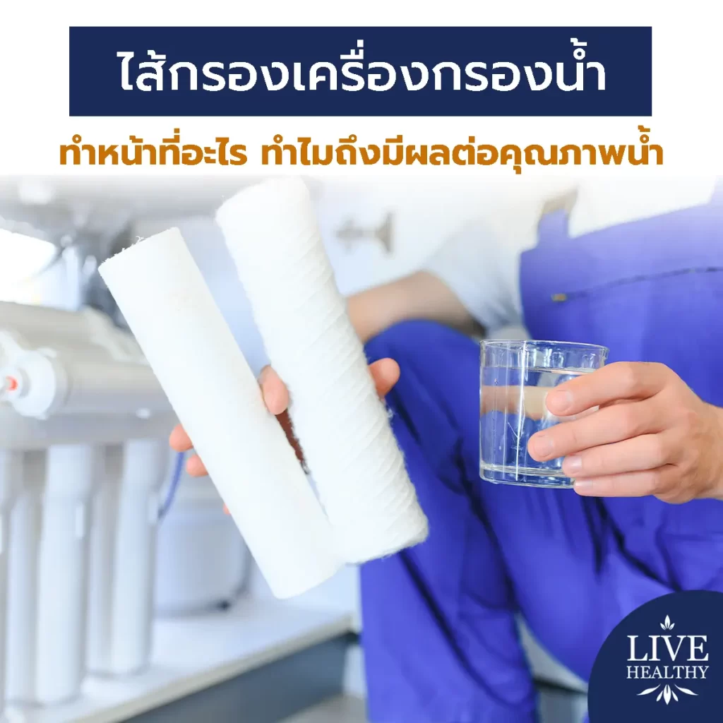 ไส้กรองเครื่องกรองน้ำ ทำหน้าที่อะไร ทำไมถึงมีผลต่อคุณภาพน้ำ